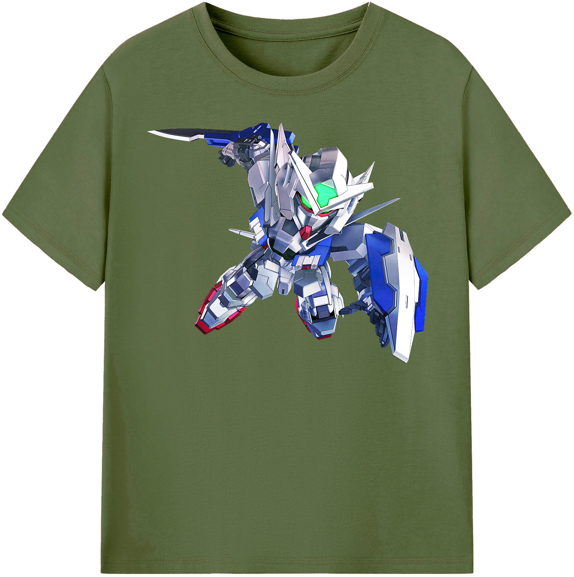 （画像用） 機動戦士ガンダム Mobile Suit Gundam 綿100％半袖Tシャツ（フロントプリント）